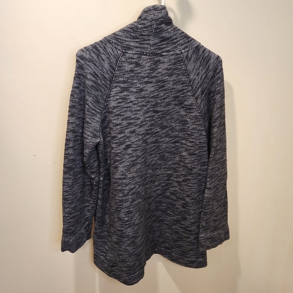 J. Crew Gray funel neck 100% Co gray pullover sweater size S/M - Picture 7 of 11